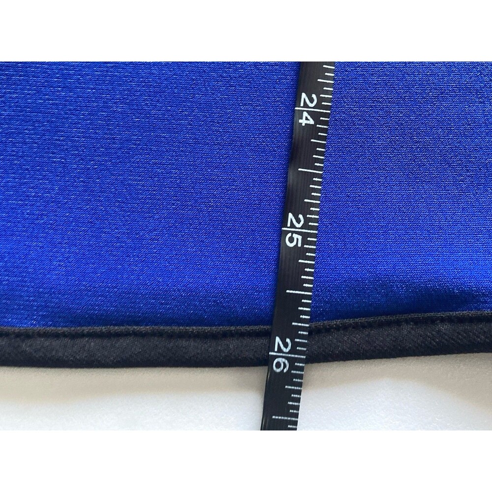 Coco Bianco Top Small Sapphire Blue Flared Sleeves Excellent Condition Stretch - Picture 15 of 16